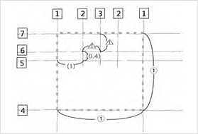 Drawing centerline